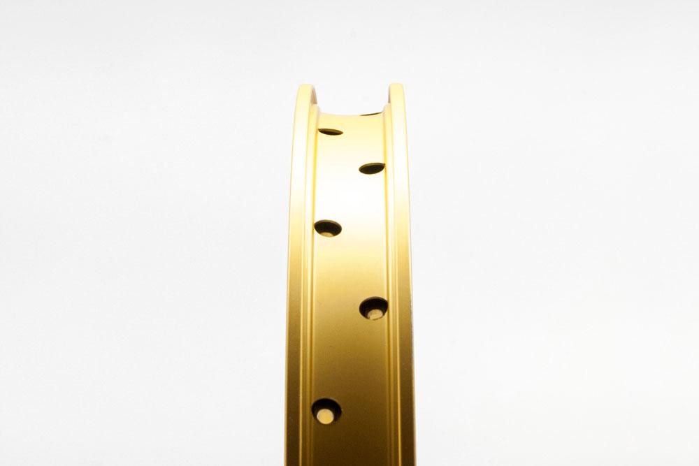 Throttle OEM Front Wheel Female Matte Gold Ano