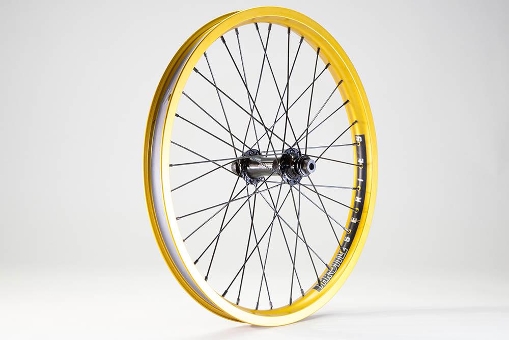 Throttle OEM Front Wheel Female Matte Gold Ano