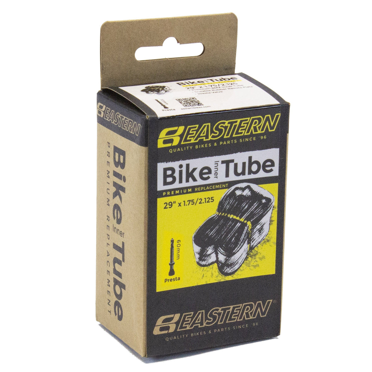 Inner Tube, 29"x1.75/2.125", Presta valve 60mm