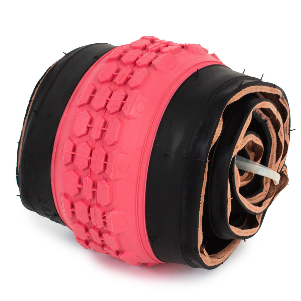 E701 26” Tire - pink/black