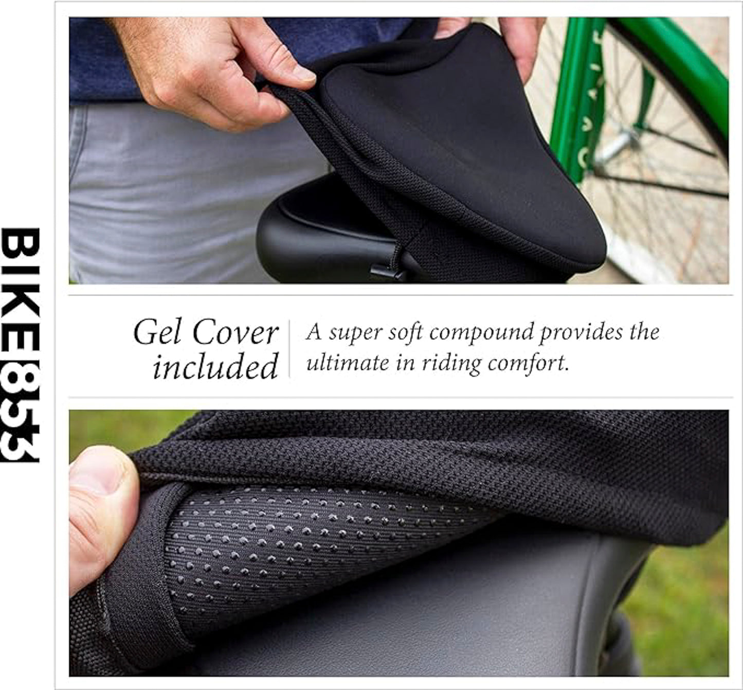 Exercise Seat with Gel Cover & Mounting Tool