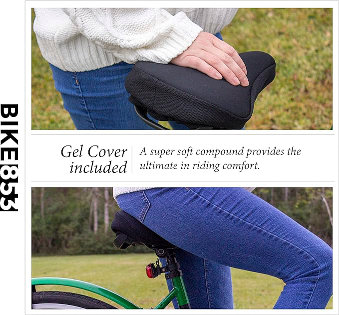 Exercise Seat with Gel Cover & Mounting Tool