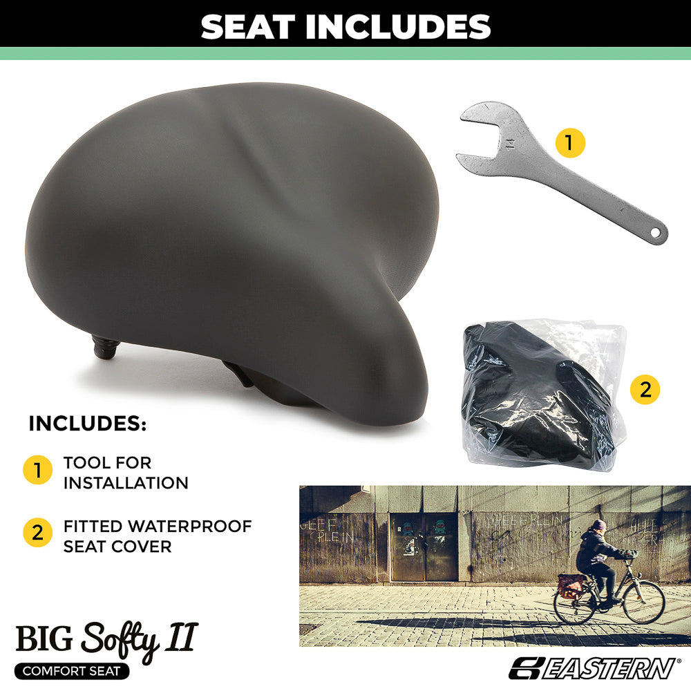 Big Softy V2 Universal Exercise Seat Black