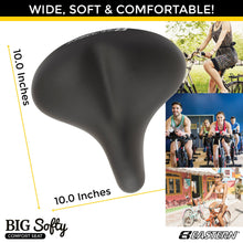 Load image into Gallery viewer, Big Softy V1 Exercise Seat Black
