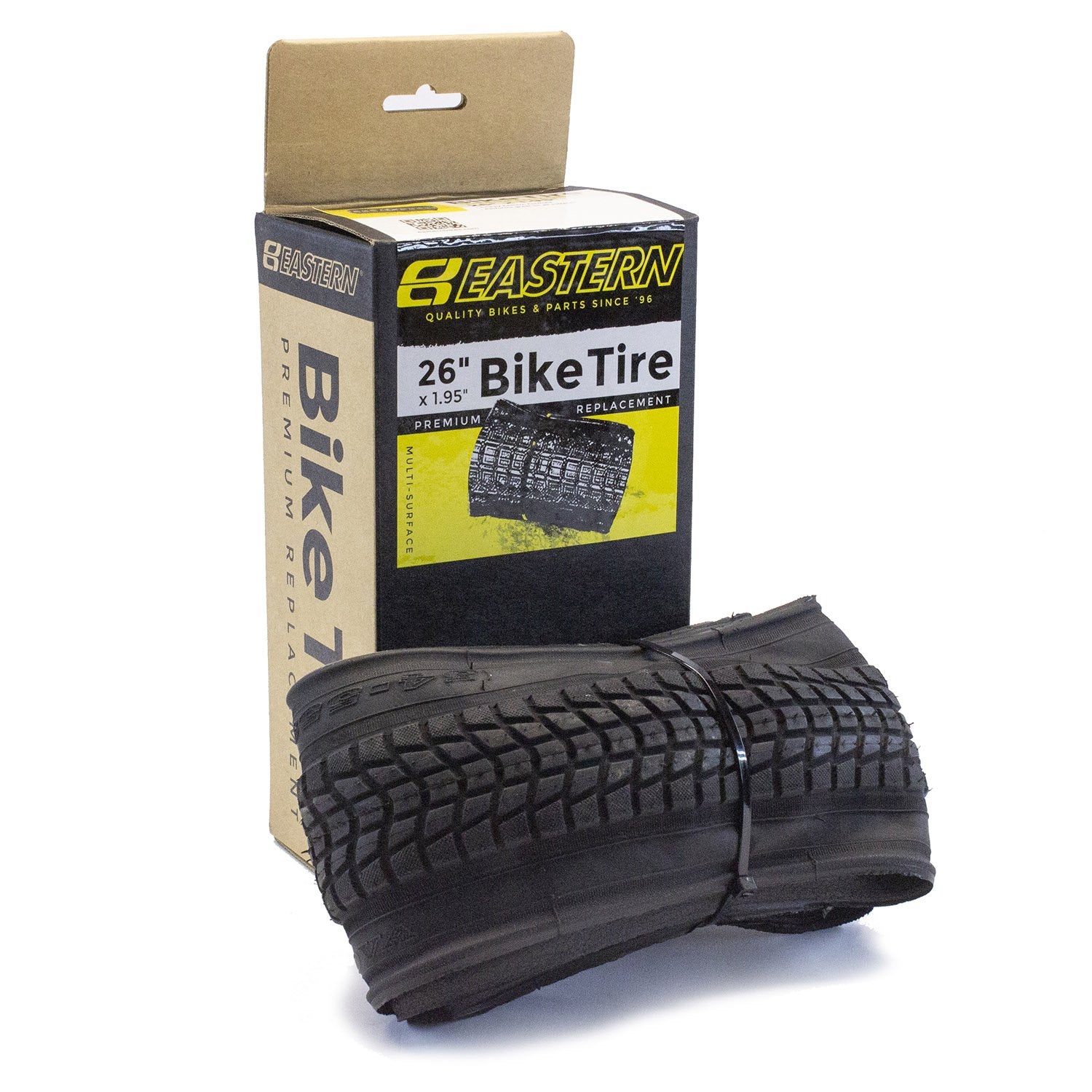 eastern bikes 26 inch tire black