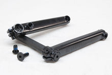 Load image into Gallery viewer, eastern bikes atom cranks ed black 8 spline heat treated chromoly
