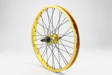 Load image into Gallery viewer, eastern bikes buzzip rear wheel professional bmx wheel gold anodized
