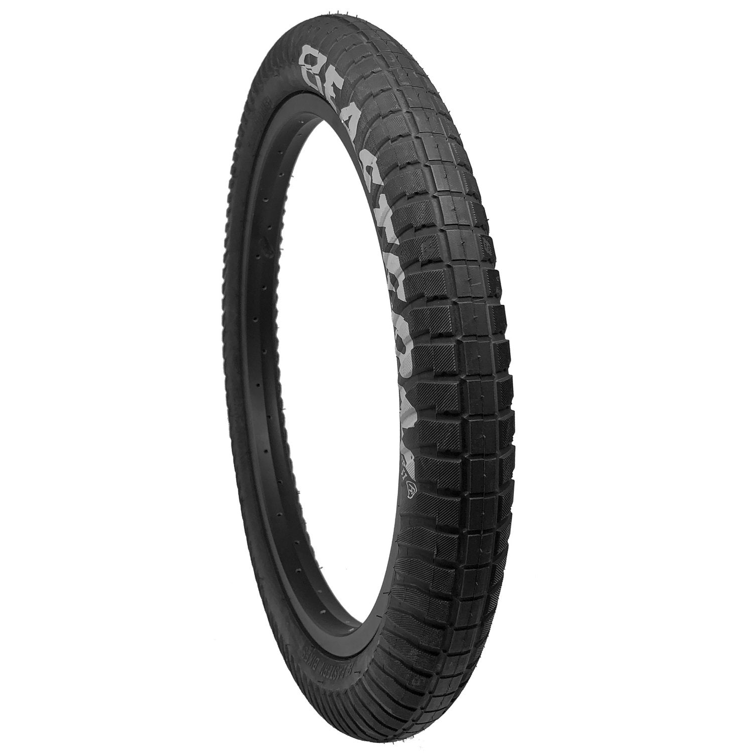 eastern bikes 20 inch curb monkey tires 100psi black and silver 6