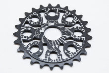 Load image into Gallery viewer, eastern bikes medusa 25 tooth bmx sprocket black anodized

