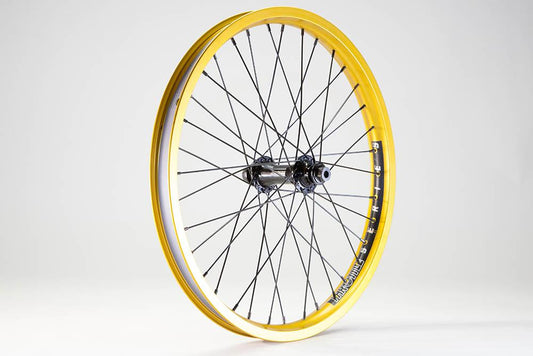 Throttle OEM Front Wheel Female Matte Gold Ano