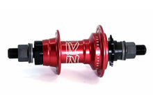 Load image into Gallery viewer, ezra freecoaster hubs professional bmx hub red anodized
