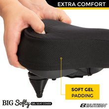Load image into Gallery viewer, eastern bikes beach cruiser gel seat cover for added comfort
