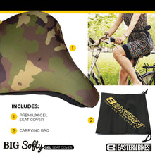 Load image into Gallery viewer, Big Softy Gel Seat Cover Camo (large)
